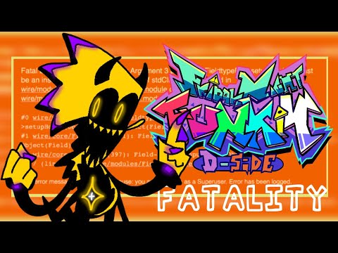 FNF Vs Sonic EXE Fatality D Side Remix FANMADE 