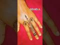 short mehndi Design #mehndi #henna #border #reels