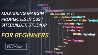 Mastering Margin Properties in CSS | SiteBuilder Studio Wealth