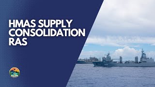 HMAS Supply consolidation RAS
