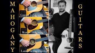 Martin D18 vs Larrivée D05 vs Gibson J45