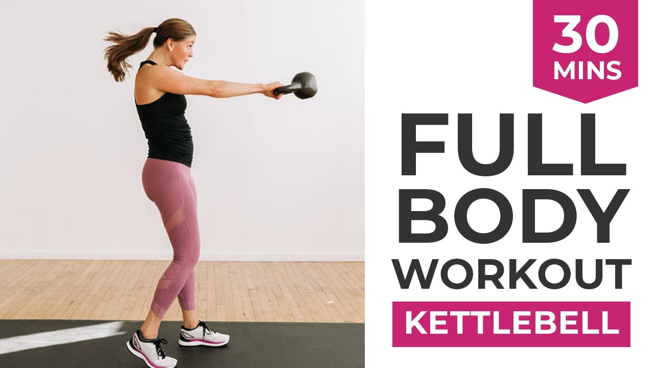 sikkerhed akavet heltinde 30-Minute Kettlebell Workout for Women | Full Body Kettlebell Workout -  YouTube