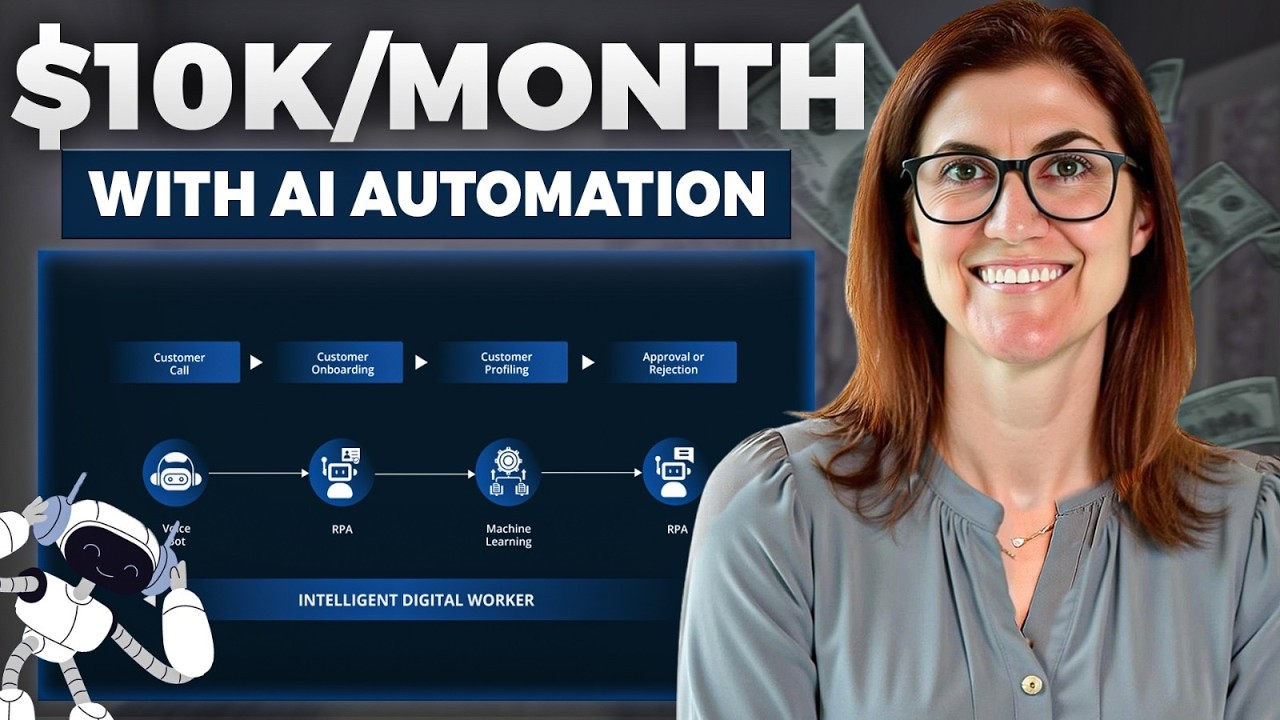 How to build a $10k/month AI automation business step by step tutorial