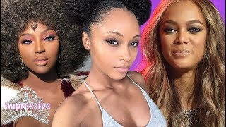 Yaya DaCosta praises Amara La Negra and slams Tyra Banks & ANTM over natural hair comments