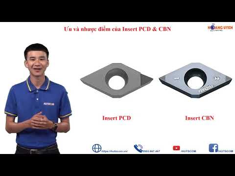 Video #16 - Insert Tiện PCD và CBN, Ứng Dụng Gia Công Từng... - youtube