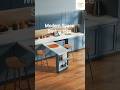 Smart Kitchen Design 2025 | Hidden Pull-Out Dining Table #short #ytshorts #kitchen