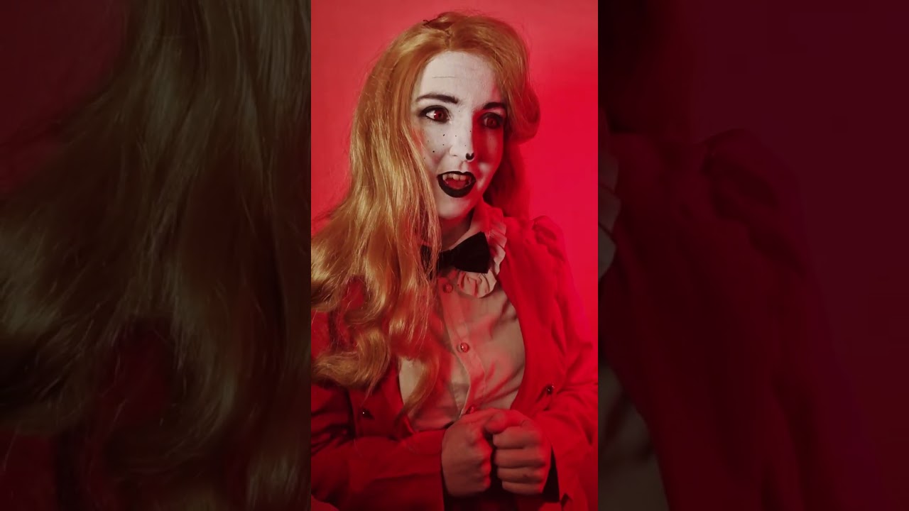 Ready for This opening - Charlie Morningstar cosplay - Hazbin Hotel in real life