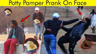 Potty Diaper On Face Prank Pie On Face Prank 2023 Masti Tv