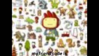 scribblenauts friend code