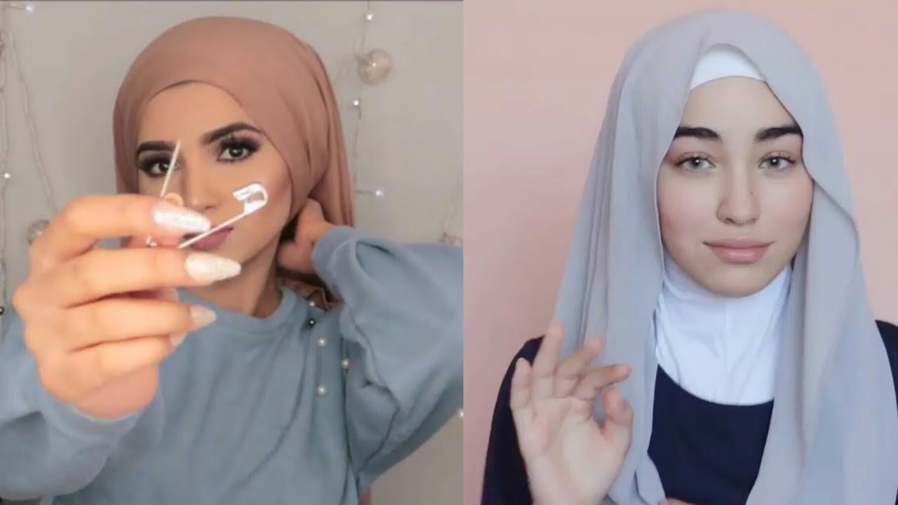 New Hijab Styles 2018 Easy and Stylish Winter Hijab Outfits, Quick & Easy Hijab Styles