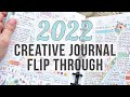 My 2022 Creative Journal Flip Through - After the Pen in my Classic Vertical Happy Planner