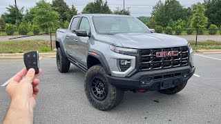 2024 GMC Canyon AT4X AEV Edition: Start Up, Test Drive, Walkaround, POV and Review