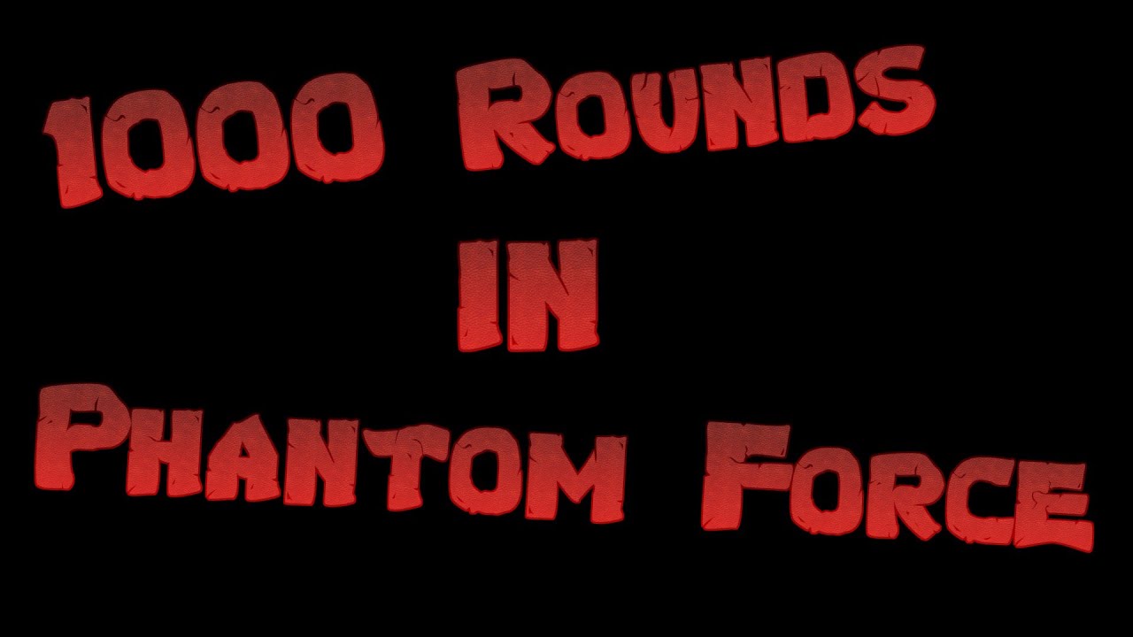 1000 Rounds Pouya Ft Ghostemane X Roblox Phantom Force Youtube - roblox ghostemane 1000 rounds