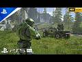 Halo: Campaign Evolved LOOKS AMAZING ON PS5 PRO [4K 60FPS HDR] 3rd Person Story Mode Gameplay