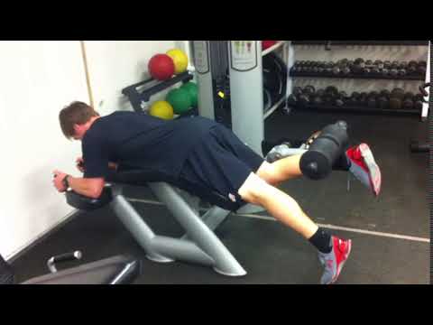 Machine Prone Single-Leg Eccentric Hamstring Curl