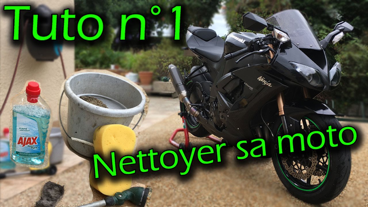MotoVlog #Tuto / N°1 : Comment nettoyer sa moto 