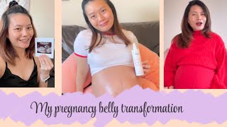 Pregnancy belly transformation | Pregnant Belly Of The Day | Week by Week