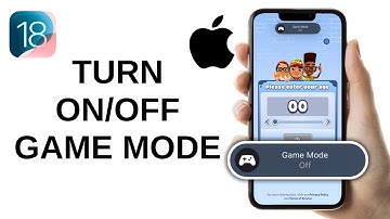 How to Turn On/Off Game Mode on iPhone - iOS 18