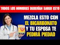 Uróloga: Mezcla Bicarbonato Así para Reactivar Tu Flujo Sanguíneo (Hombres 60+) | Salud Masculi