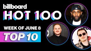 Famous Billboard Hot 100 Top 10 Countdown for June 8, 2024 | Billboard News Profile