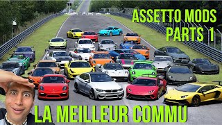 ASSETTO CORSA MOD ( INSTALLEZ VOUS ) RASSEMBLEMENT E-LEGAL ( Part 1) 😱🔥