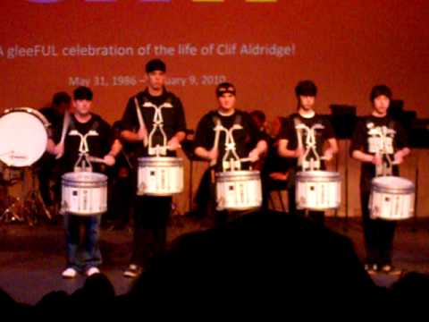 Champaign Centennial Alumni drum-line