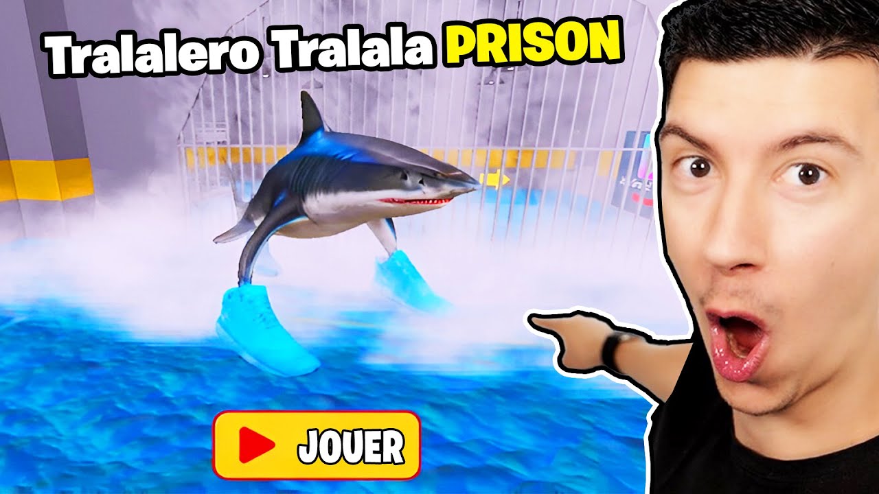 REDKILL S'ÉVADE DE LA PRISON DU REQUIN TRALALERO TRALALA🙏🦈👟 LE MEILLEUR AMI DE TUNG TUNG TUNG SAHUR