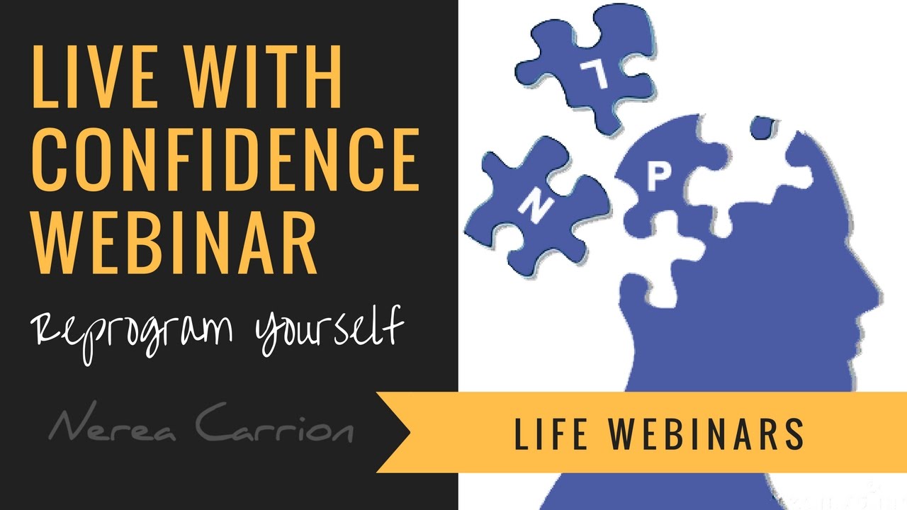 FREE Webinar - LIVE WITH CONFIDENCE - YouTube