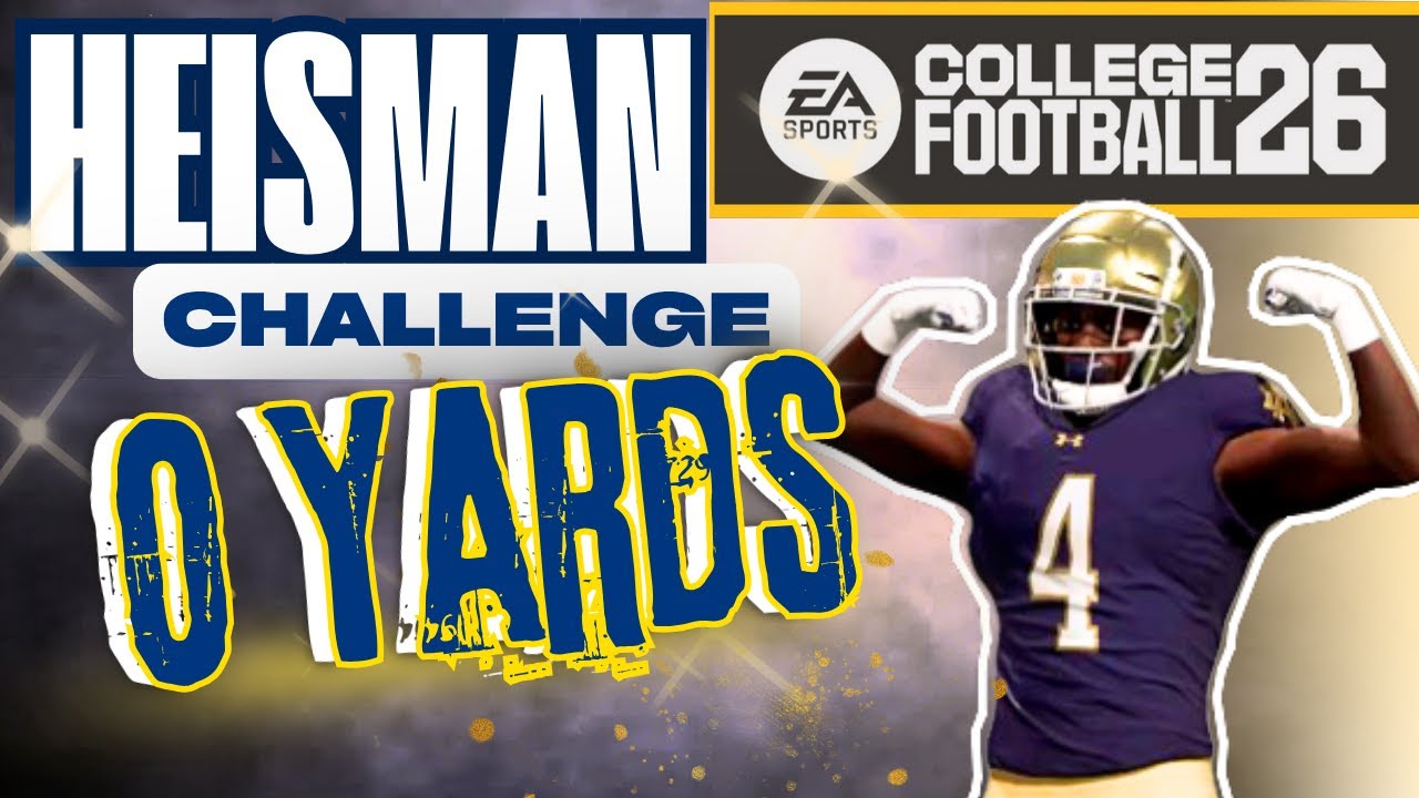 Можно ли выиграть хайсман, не набрав 0 ярдов?