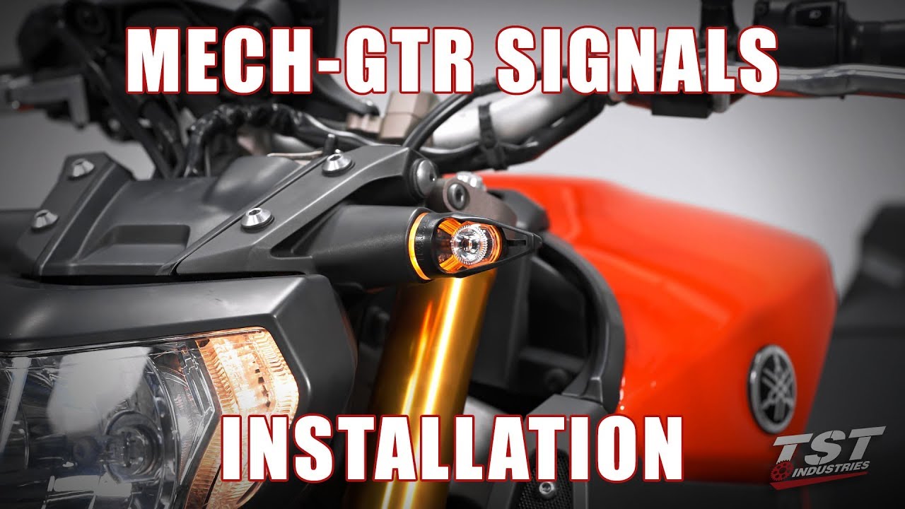 How to install Mech-GTR LED Flush Pod Turn Signals on a 14-16