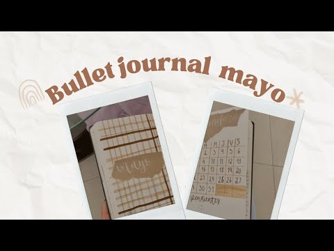 Bullet journal Mayo 2023💗