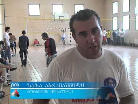 სპორტული ფესტივალი 2012 ის ფარგლებში, ფრენბურთში ფინალური ტურნირი გაიმართა