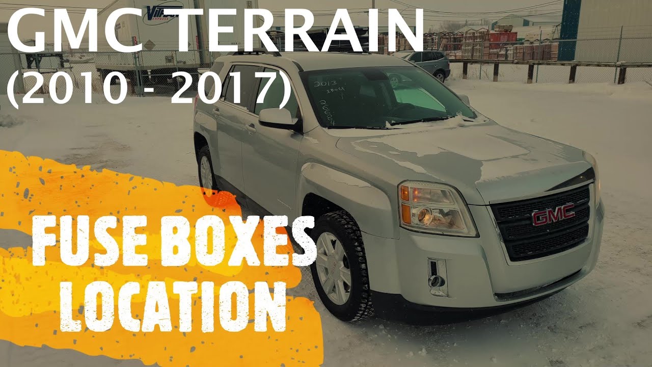 GMC Terrain - FUSE BOX LOCATION (2010 - 2017)