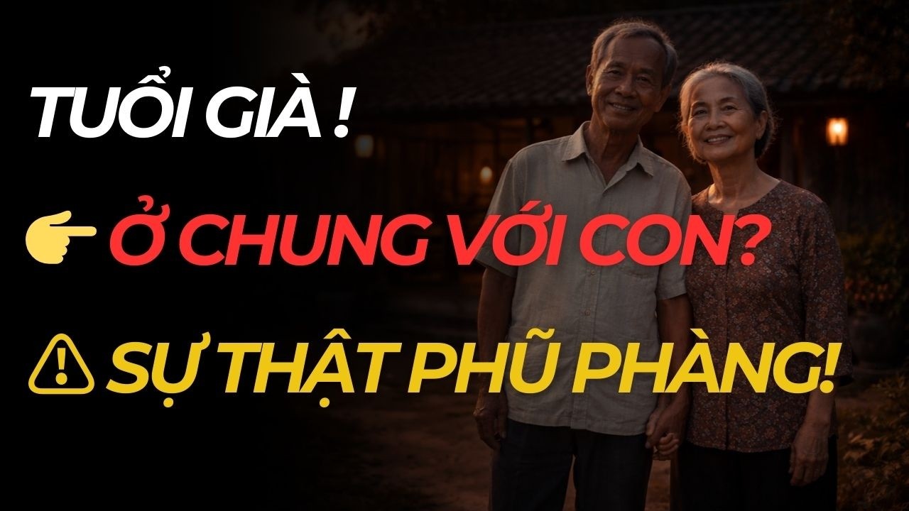 Tuổi Già Có Nên Ở Chung Với Con Cháu? Sự Thật Khiến Nhiều Người 60+ Giật Mình.