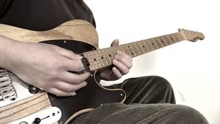 Video thumbnail of "Cö shu Nie  -  燃える水槽 guitar cover"