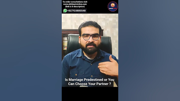 Marriage Destined or You Choose Your Life Partner #astrology#horoscope#jyotish#marriage#love#destiny