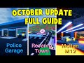 Roblox Jailbreak October Update Full Guide! | Brand New Molten M12, Codes, Map Changes And More!
