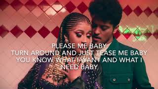 Please me lyrics- Cardi B &amp; Bruno Mars