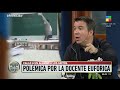 Alberto Fernández habló sobre la polémica entre la docente y el alumno