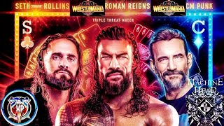 [MAE] Machine Head "Sail Into The Black" Seth Rollins Vs Roman Reigns Vs CM Punk Promo Arena Effects