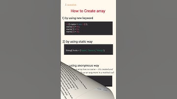 Array in java #java #javawithvk #ai #fyp #code #coding #programming #learning