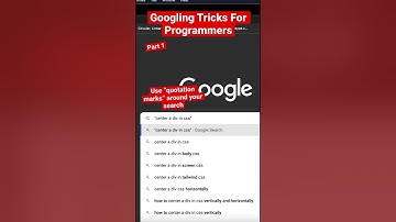 Googling Tricks For Programmers | Part 1 #programming #coding