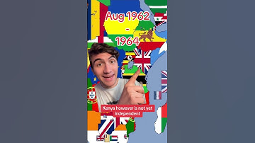 What’s the Date of this Map of Flags?