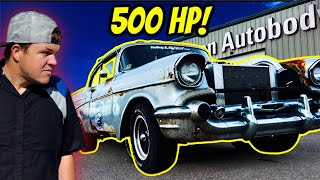 Forgotten 57' Chevy Finally Gets Tuned Up!!