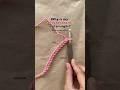 CROCHET CHAIN NOT STRAIGHT ? Crochet mistakes for beginners #crochetforbeginners #shorts