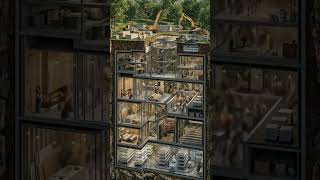 finaly set ground floor (build18) #architecture #home #ai #buildingprojection #lake#luxury