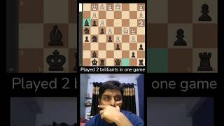 I Played 2 Brilliant Moves in ONE Game 🤯 | Facecam Chess Gameplay