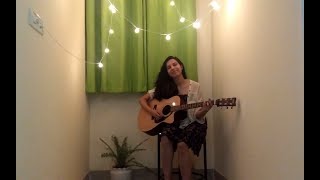 Everybody Dances to Techno & Singing in the Rain - DOT. (Acoustic Guitar Cover)