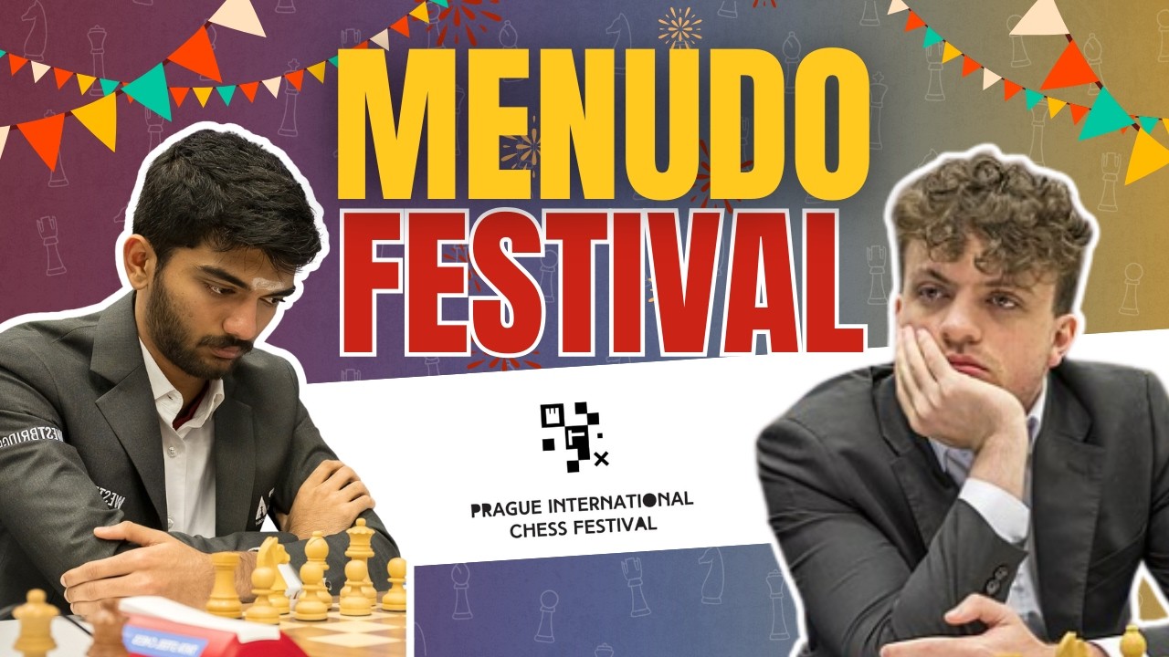GUKESH y NIEMANN JUEGAN UNA de las MEJORES PARTIDAS del AÑO | PRAGUE CHESS FESTIVAL: el CANDIDATOS B