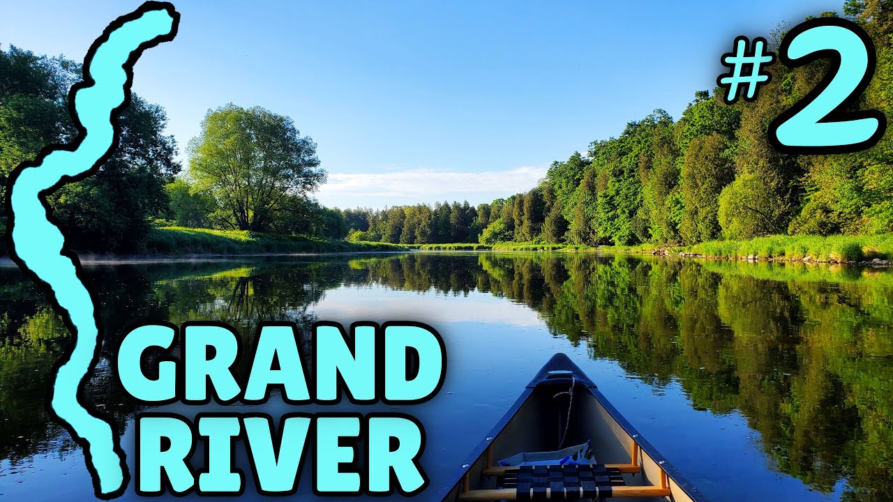 West Montrose to Kitchener Grand River Solo Canoe Trip Day 2 YouTube